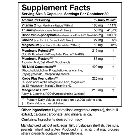 ATP 360 supp facts