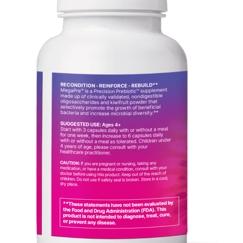 GastrointestinalHealth MegaPre Capsules Mockup SuggestedUse