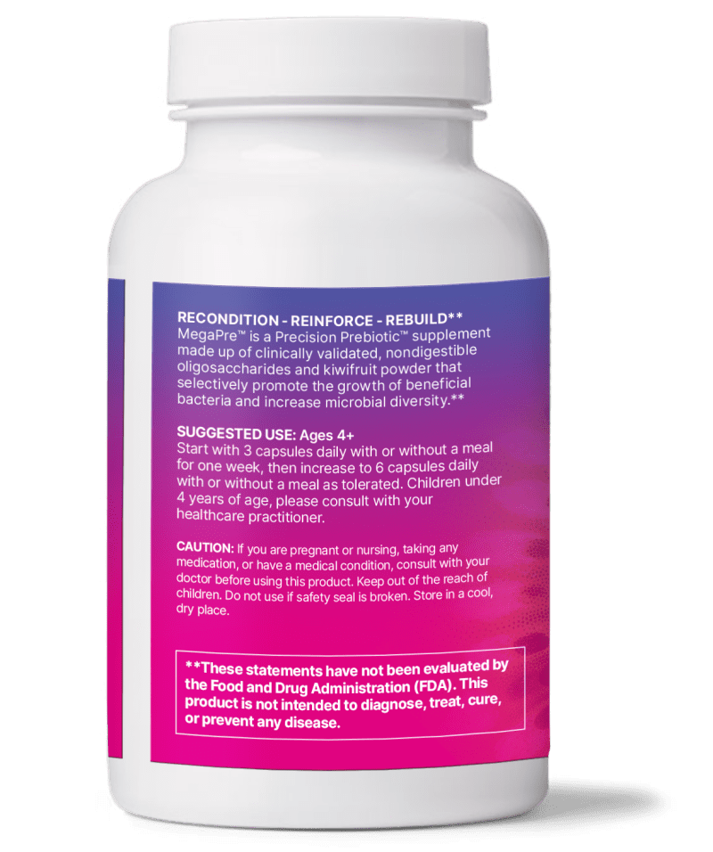 GastrointestinalHealth MegaPre Capsules Mockup SuggestedUse