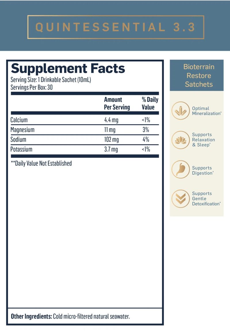 Quintessential33Sachets SuppFacts 2 jpg