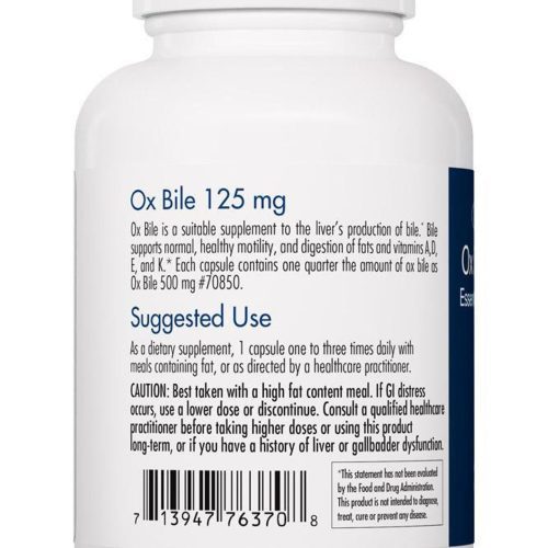 ox bile 125 mg 89884